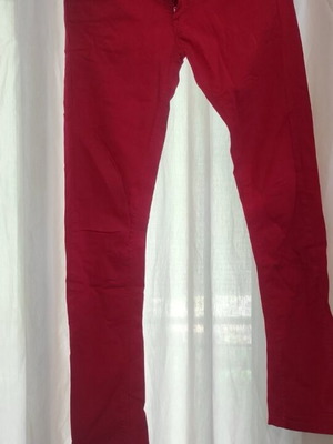 Red pants like new, size S / 36 / 8