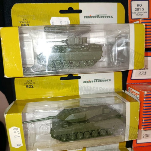 Λοτ 6 Roco minitanks 1/87 σαν καινούργιο