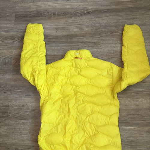 Peak Performance Helium 700 CUIN Down Hybrid Jacket M like new, yellow