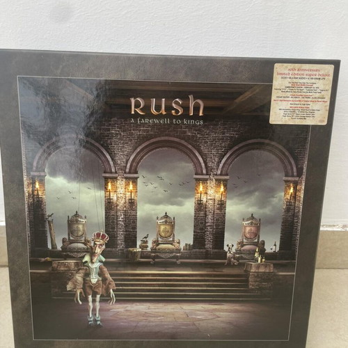Rush A Farewell To Kings Deluxe Edition CD new 40th anniversary