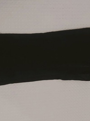 Black fabric pants used, Greek brand