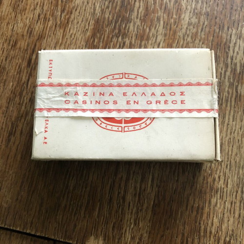 Kazina Ellados Playing Cards 1961 new, Aspioti-Elka