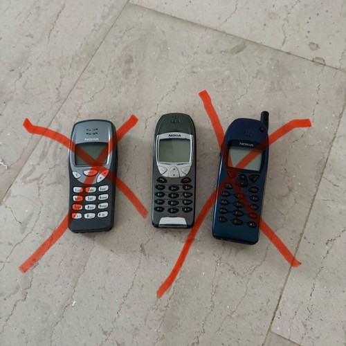Nokia 6210 used, black