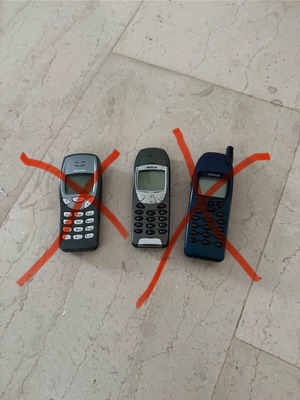 Nokia 6210 used, black