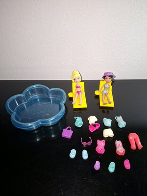 Polly Pocket poolin' around μεταχειρισμένο, με κάποιες μικρές ελλείψεις