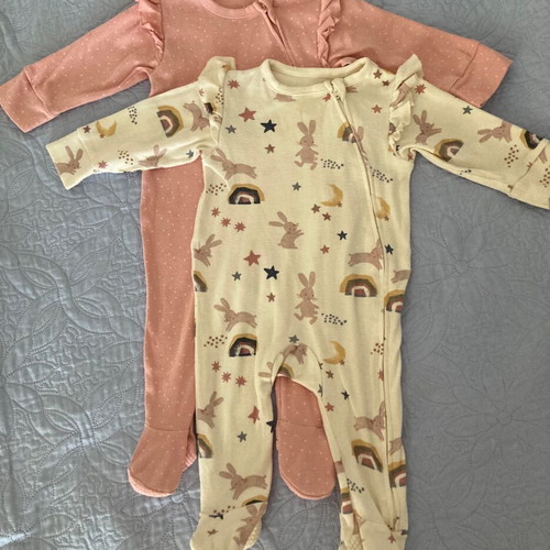 M&S baby rompers 9-12 months, set of 2