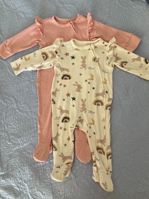M&S baby rompers 9-12 months, set of 2