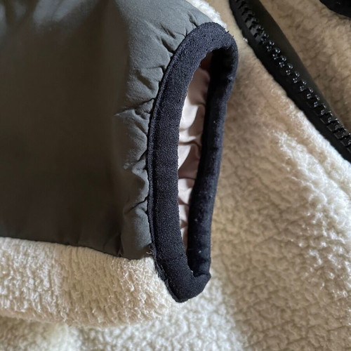 Tech fleece jacket used, size M, white