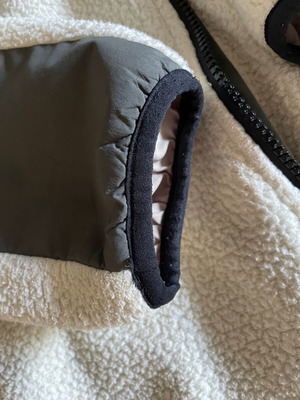 Tech fleece jacket used, size M, white