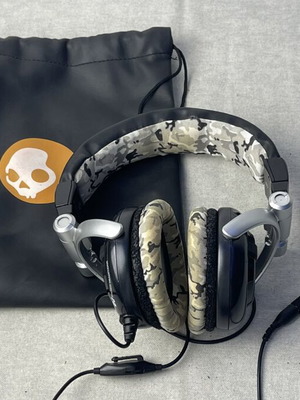 Skullcandy DJ ενσύρματα ακουστικά over-ear με θήκη μεταφοράς μεταχειρισμένα