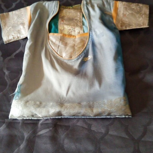 Vintage cloth peg bag for clerical vestments used