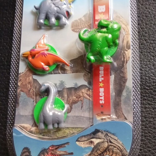 Bull Boys Children's Watch with Dinosaur Designs New