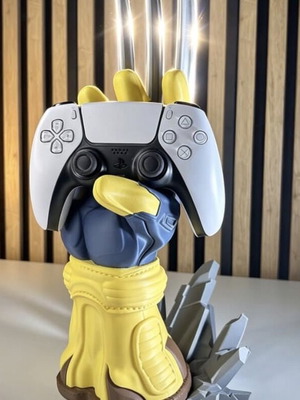 PS5 Controller Stand Marvel Wolverine custom 3D printed, like new