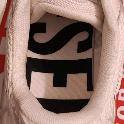 Diesel athletic shoes new, white, size 40