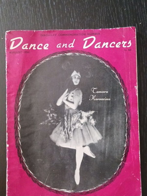 Dance and Dancers magazine used, August 1954