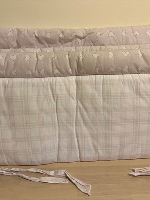 Bed bumper used, length 185 cm