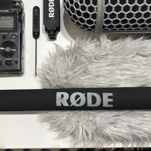 Rode Boom Kit like new with 3m Boompole, Blimp MkII and TASCAM DR-100MKII