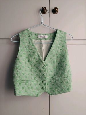 Arpyes light green spring summer vest like new, size S
