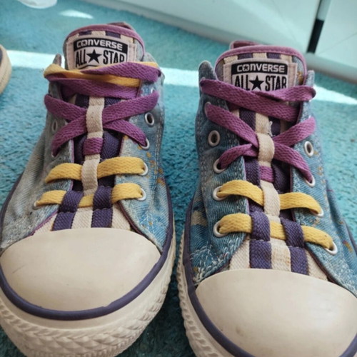 Converse All Star multicolor women's shoes size 37.5
