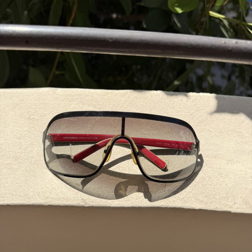 Dolce & Gabbana sunglasses used, black with scratches