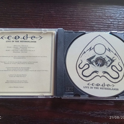 Code CD, metal