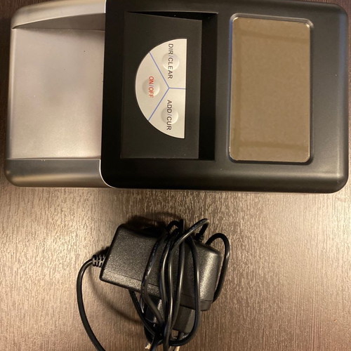 ICS ic-2190 counterfeit bill detector used