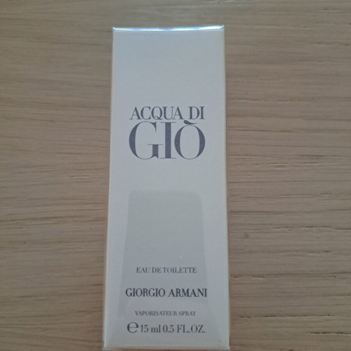 Armani Acqua di Gio Eau de Toilette 15ml new mini perfume
