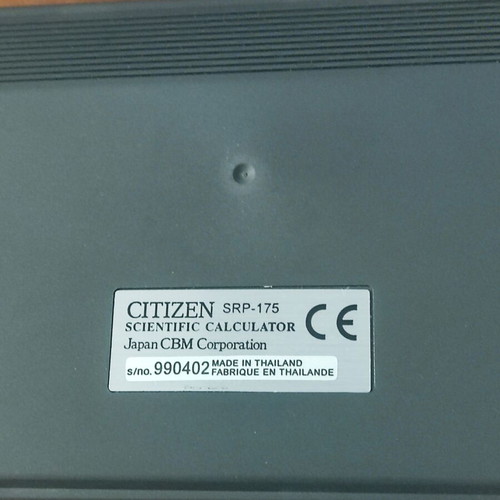Citizen Scientific Programmable Calculator new with 12 programs