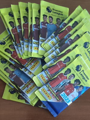 Panini Adrenalyn XL Premier League 2023 starter pack με 25 σφραγισμένα φακελάκια καινούργιο