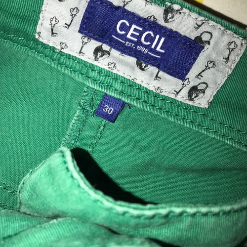 Cecil pants used, size 30, five-pocket with elasticity