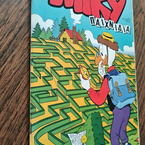 Megalo Miky 326 comic book used, Greek language