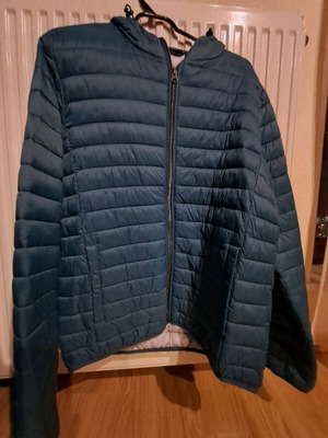 Men's spring jacket like new, blue and green, size L