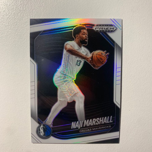 Naji Marshall 2024-25 Panini Prizm Black Color Match card new