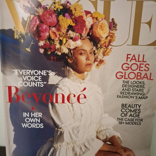 Vogue USA September 2018 magazine featuring Beyonce used