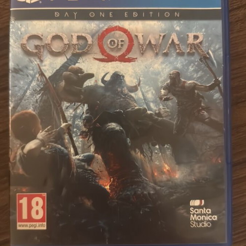 God of War Day One Edition PS4 & PS5 game like new