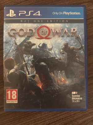 God of War Day One Edition PS4 & PS5 game like new