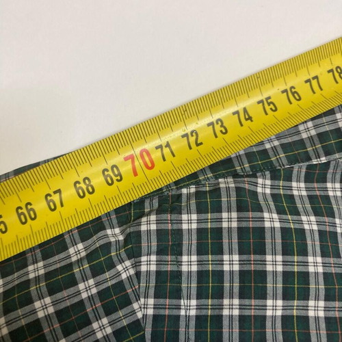 Ralph Lauren Overhemd Custom Fit Regent Green Blocked, 3XL