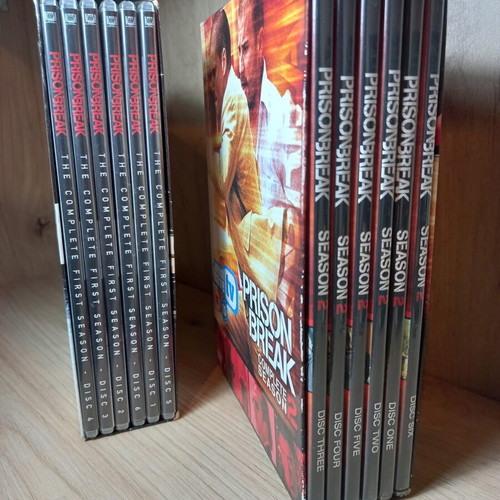 Prison Break Seasons 1 & 2 Complete DVD with English and Greek Subs