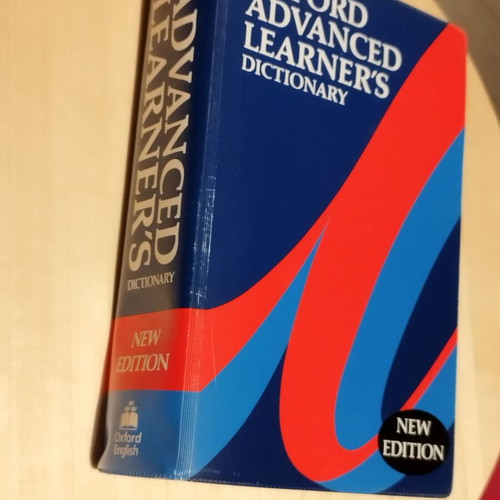 Oxford Advanced Learner's Dictionary illustrated, like new