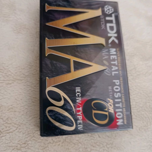 TDK Metal Cassettes Sealed and Open in Excellent Condition