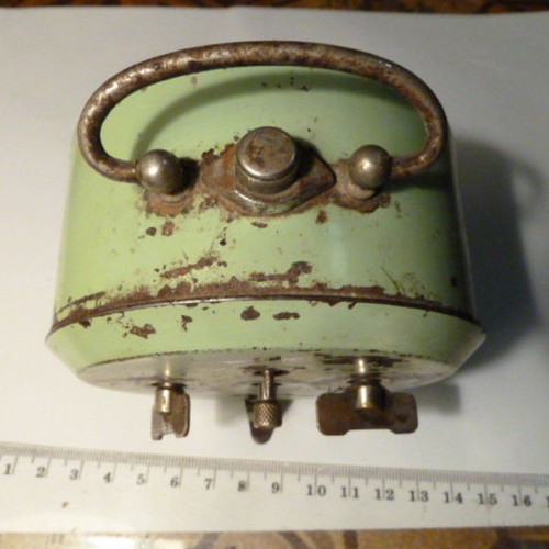 Old German alarm clock used