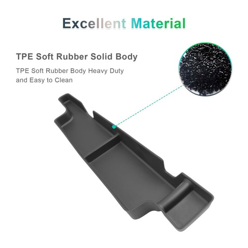 Armrest Organizer for BMW X1 U11 and iX1 U11 like new, soft TPE