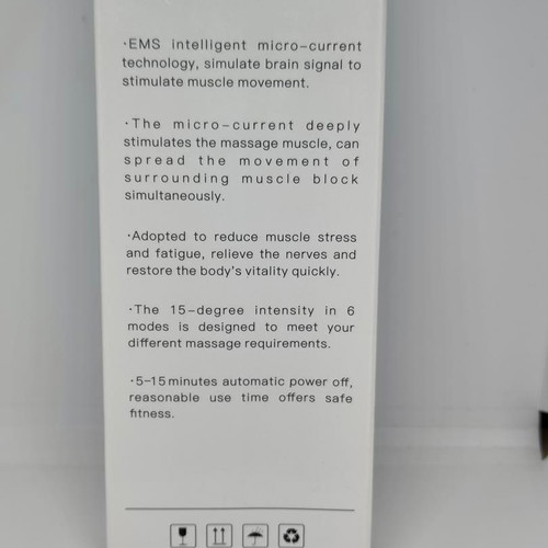 Digital Massage Machine EMS with 6 Functions and 8 Pads new