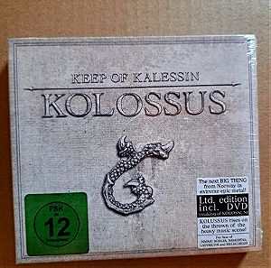 Keep Of Kalessin – Kolossus CD, Album DVD All Media, Limited Edition, Digipak,σφραγισμενο 5,7e