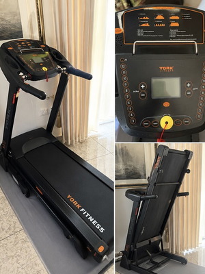 York Fitness T300 Diamond treadmill like new, foldable