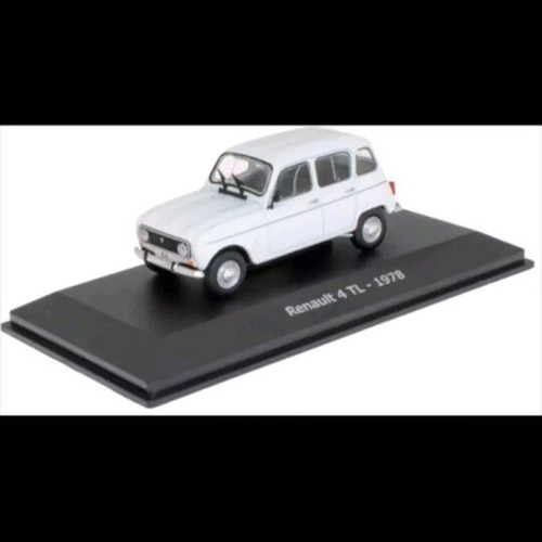 Renault 4TL-1978 toy car new, scale 1:43 from Hachette Unforgettable Cars series