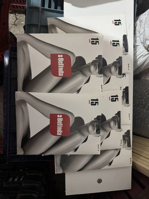 Tights 15 den black pack of 7, new