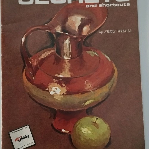 Vintage Walter T. Foster book used, art secrets and shortcuts