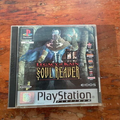 Legacy of Kain Soul Reaver PAL PS1 game like new, complete