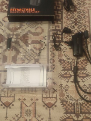 Bluetooth headset new with two earphones